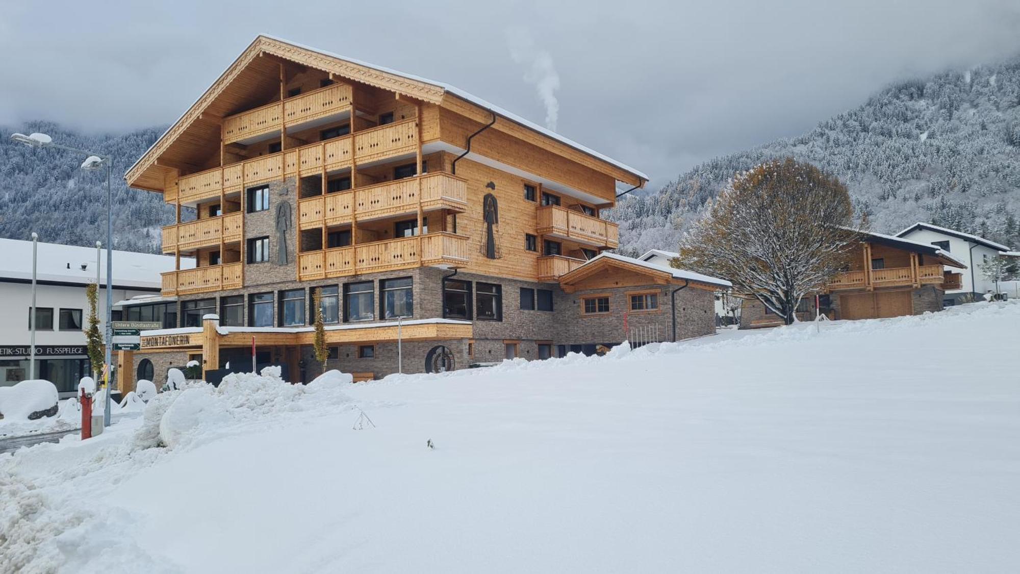 Hotel Die Montafonerin Vandans Buitenkant foto